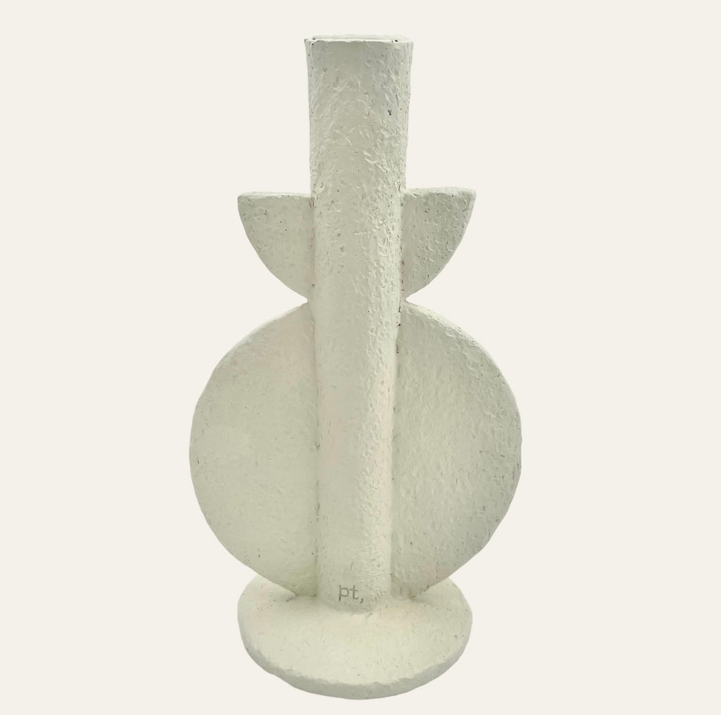Candle holder Bubble - white