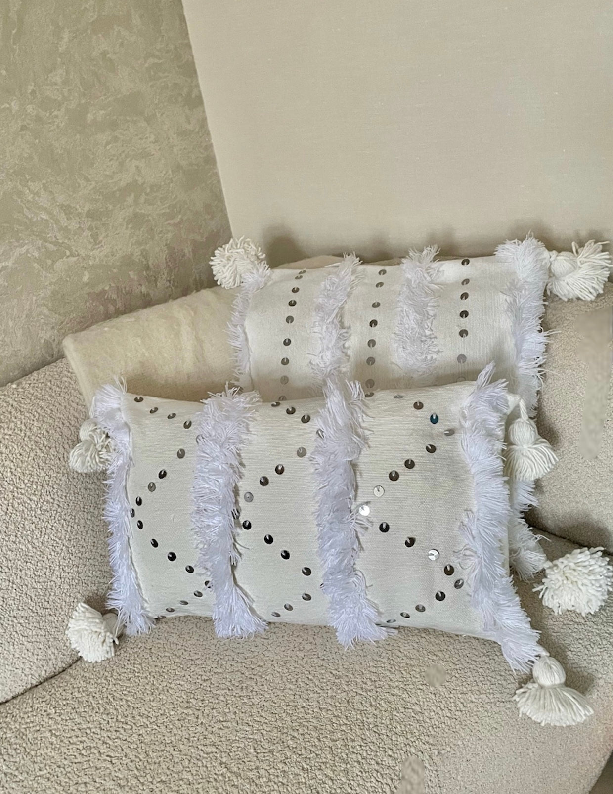 Cushion cover white - 50x50