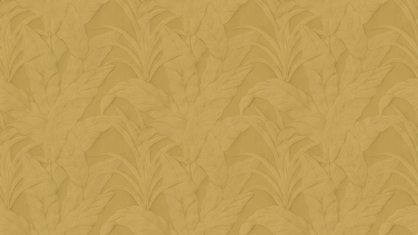 Wallpaper Arte - Musa – Gold Leaf - 75004B