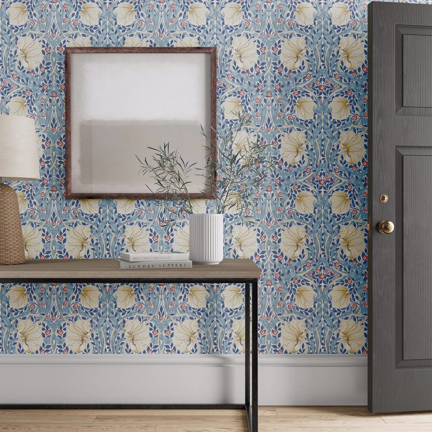 Wallpaper Morris & Co - Pimpernel - Woad - 217062