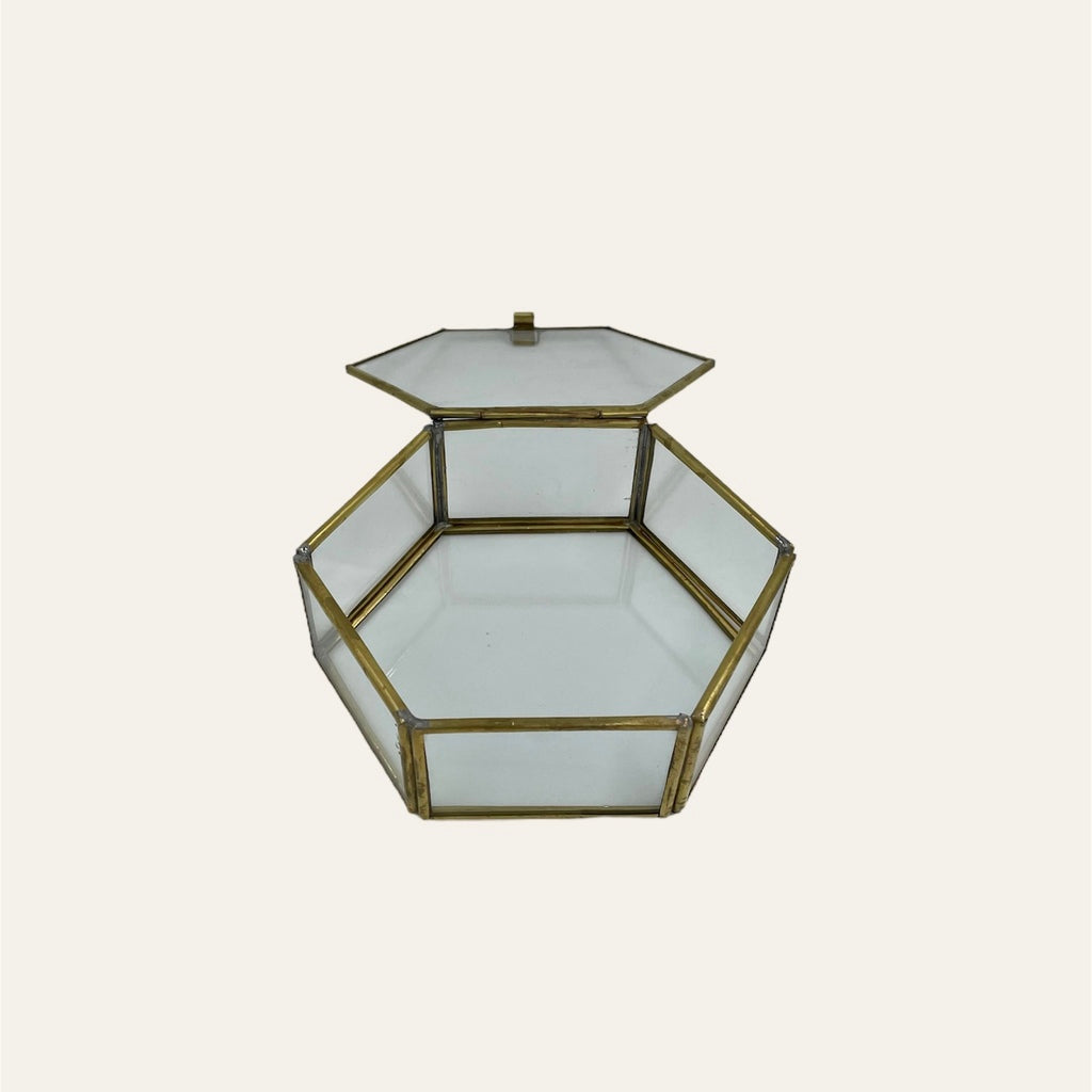 Jewellery box Hexagon - large