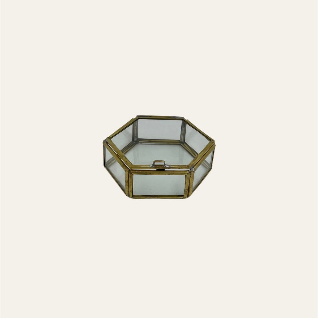Jewellery box Hexagon - small