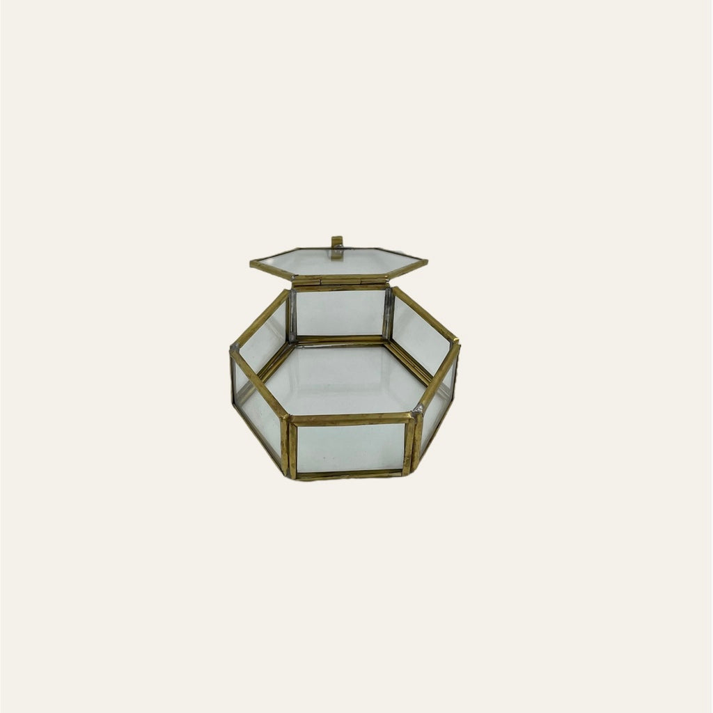 Jewellery box Hexagon - small