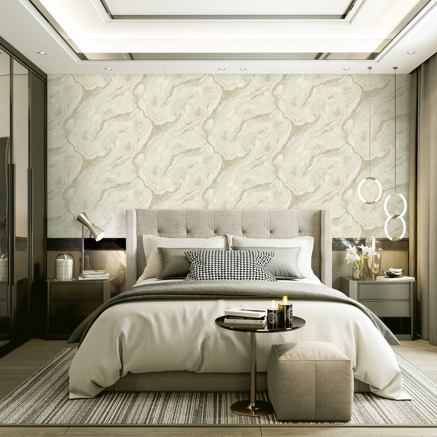 Behang Dutch Wallcoverings - Carrara 3 - 84655