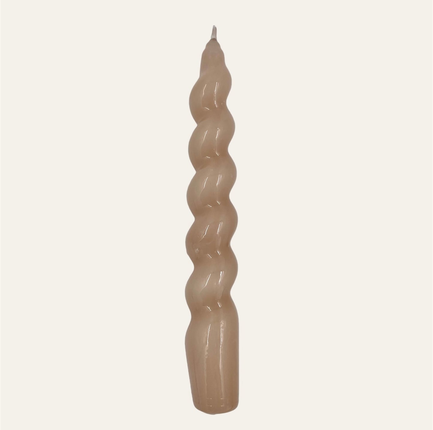 Kaars Twist - beige