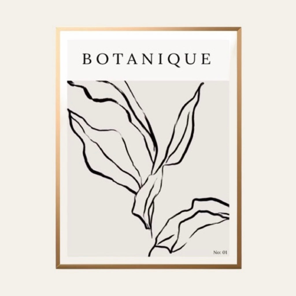 Poster Botanique